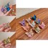 High-end Iridescent Butterfly Hair Claw Clips Perfect For Fashionable Womens Hairstyles