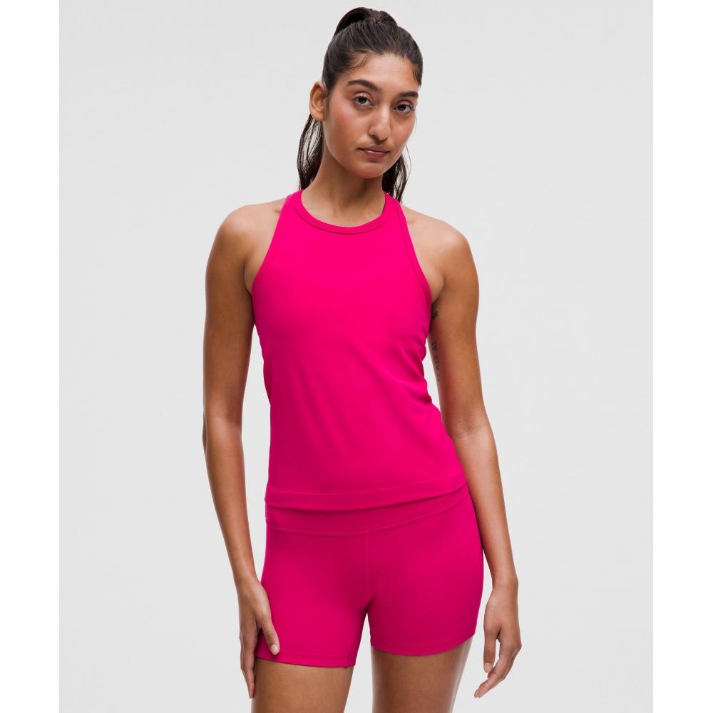 

Lululemon Выровняйте талию Длина Racerback Майка Страстная 8