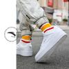 Anta Life Collection Slip-Resistant Cushioning Wear-Resistant Low-Top Skateboard Shoes Men's Anta White Sneakers 912138012-5