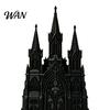 Gothic Phone Stand 3D Printed Church Stand, Black Cathedral Decorative Smartphone Holder Holder, Cell Accessory for Home Office Desk Decor