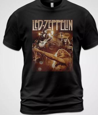 Baumwoll T-Shirt Led Zeppelin Remasters Album Tee Robert Plant Jimmy Page Unisex T-Shirt