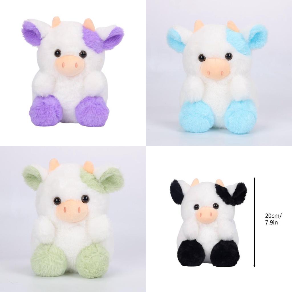Belle Strawberry Cow Plush Toy With Soft Pp Cotton Filling