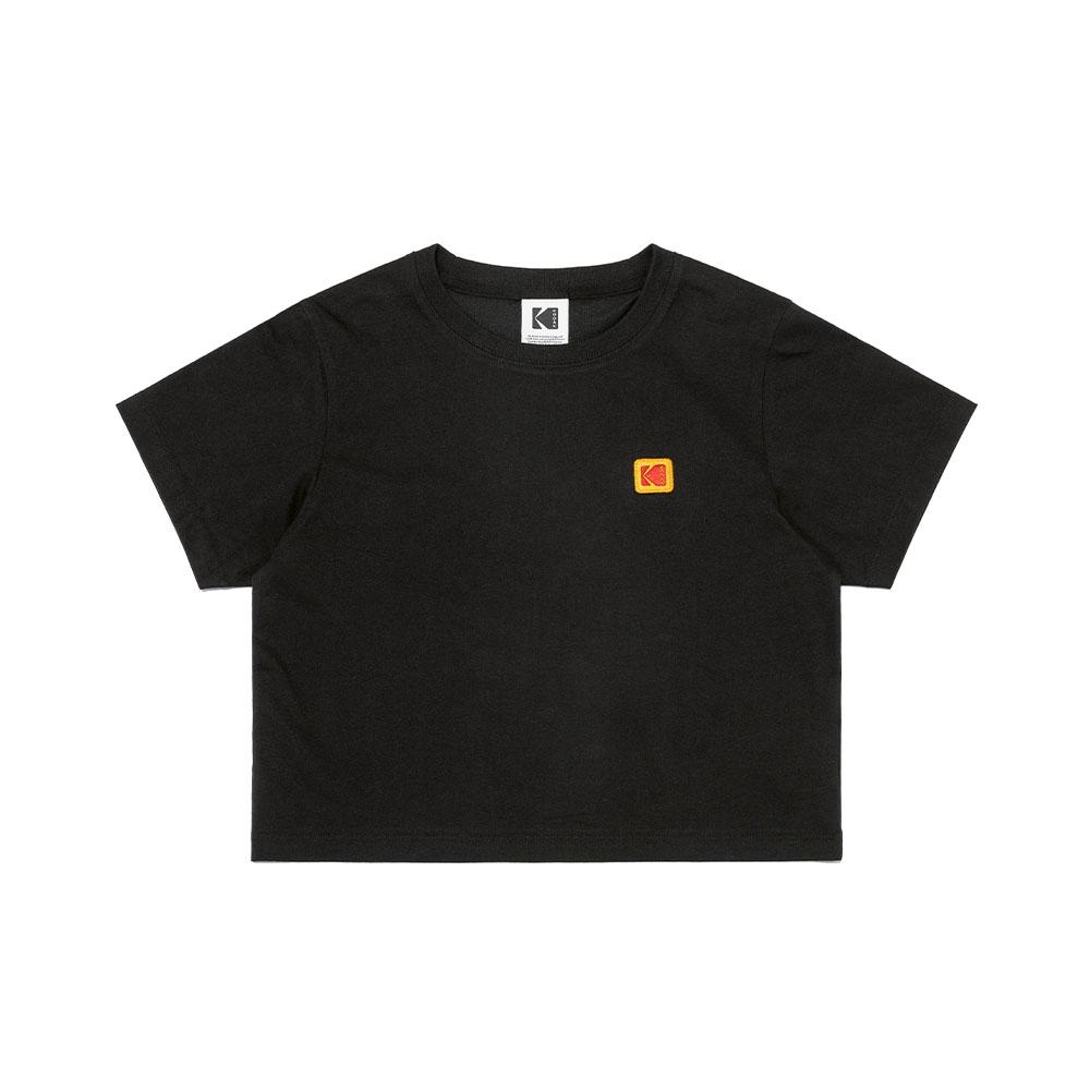KODAK Signature Logo Askin Short Sleeve T-Shirt Women'S Black