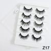 RED SIREN Cat Eye Lashes 5 Pairs Winged Wispy Natural False Eyelashes Makeup Fox Eye Faux Mink Eyelashes