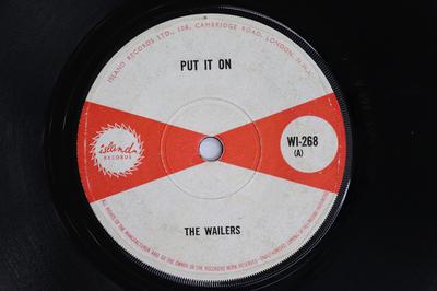 7inch Record WAILERS  Put It On  Love Wont Be Mine WI268 Island Records 1996 UK Reggae Ska  Dub Used