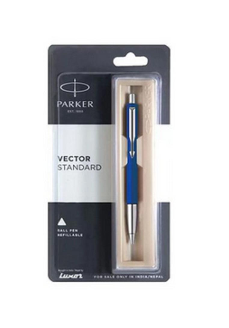 @ Шариковая ручка Parker Vector Standard с хромированной отделкой 54 г