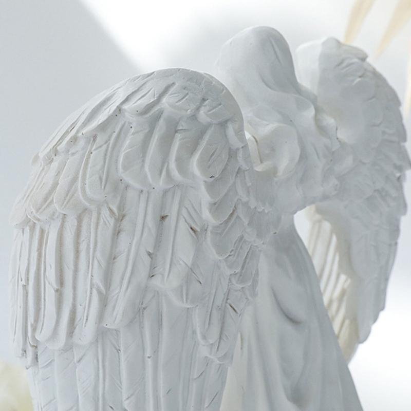 Evropský pryskyřičný andělská křídla svícen bytové dekorace pokojové dekorační doplňky pro svíčky ozdoby