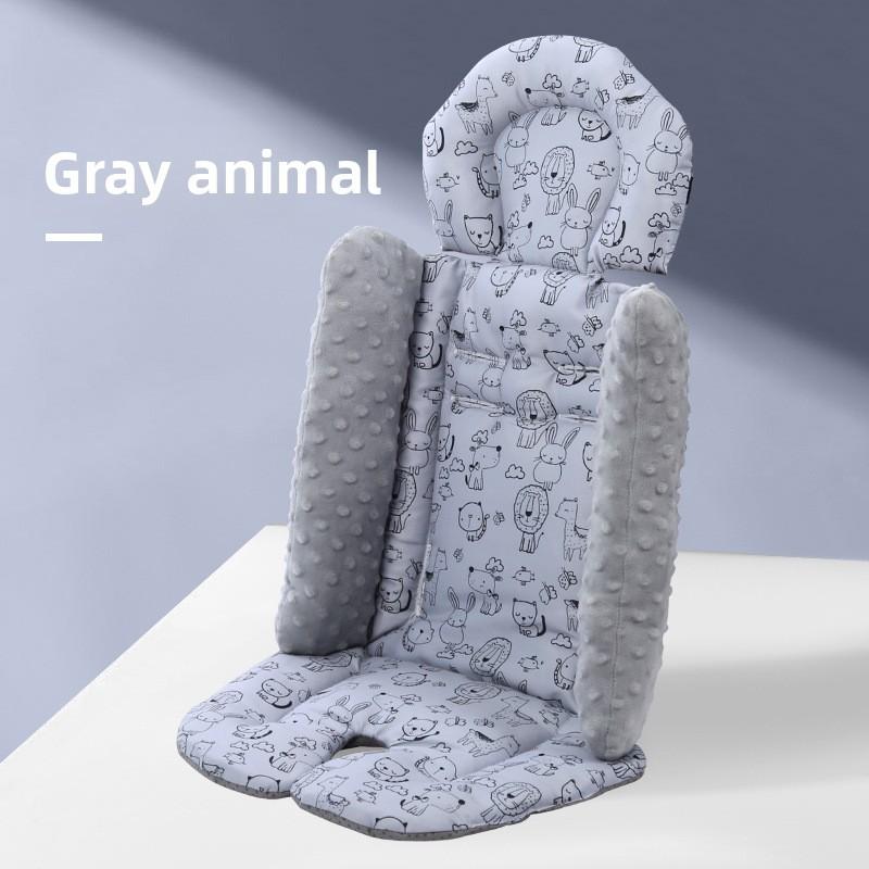 Cuscino per Passeggino con Materiale Peluche per una Comoda Seduta del Neonato