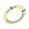 Car Motorcycle Luminous Ignition   Key     Cover Trim   Black Letter