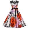 BITCED Fashion Summer Spring Sleeveless O-Neck Casual Dresses