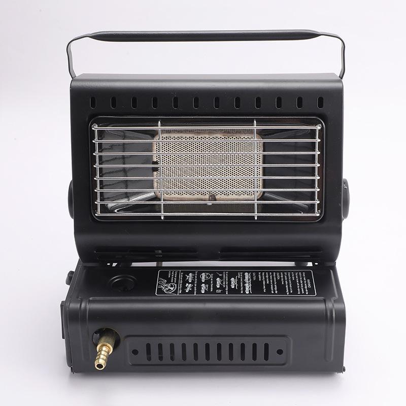 Compact Dual-Use Camping Heater & Stove: Portable and Practical Model
