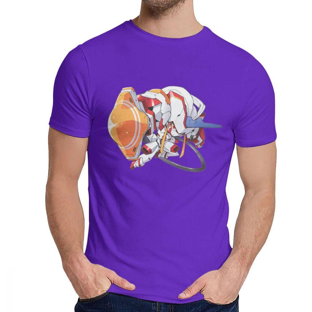 Vintage Darling In The Franxx Kentaro Yabuki Homme Tee Shirt Unisex Stylish Pure Cotton Camiseta Round