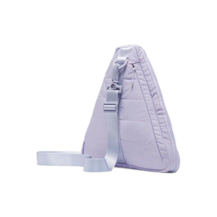 Nike Sports Casual Zipper Adjustable Shoulder Strap Fabric Handheld Shoulder Crossbody Travel Bag Unisex Bags Purple DV9255-536