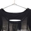 MARITHE + FRANCOIS GIRBAUD Print Short sleeve T-shirt S black Women Used