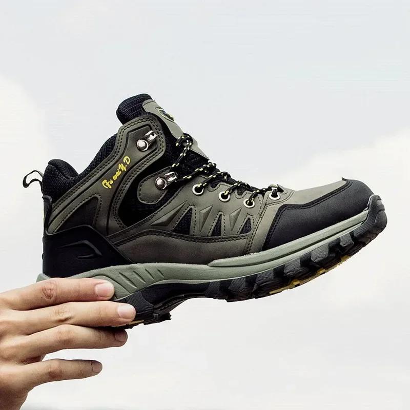 Sport Climbing Shoes Breathable Outdoor Desert Training Sneakers Plus Size 36-47 Hiking Trekking Footwear Men Non-Slip