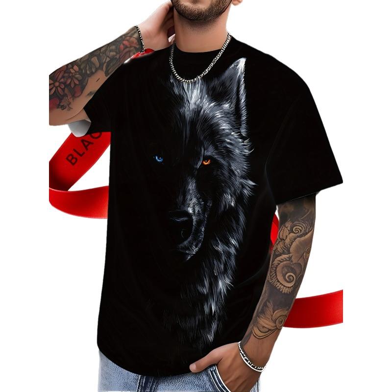 Streetwear 3D Print Men's Short Sleeve T-Shirt