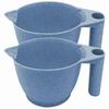 2-Pack Portable Hair Color Mixing Bowls for Salon Use