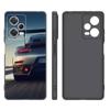 Sports Cool Car Black Silicone Phone Case For Xiaomi Redmi Note 9 10 11 11S 11T 12 13 Pro 5G Plus 9S 10S 12S