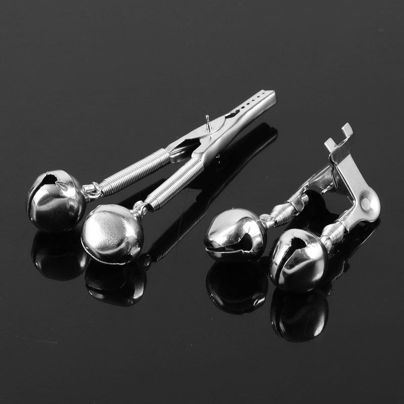 5/10Pcs Fishing Alert Bell Clip Stainless Steel Fish Bite Sound Alarm Fishing Rod Clamp Ring Feeder Top Tip Clips Fishing Tackle