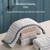 Ultra-Fine Fiber Striped Dish Towel: Absorbent, Lint-Free Kitchen & Cleaning Cloth