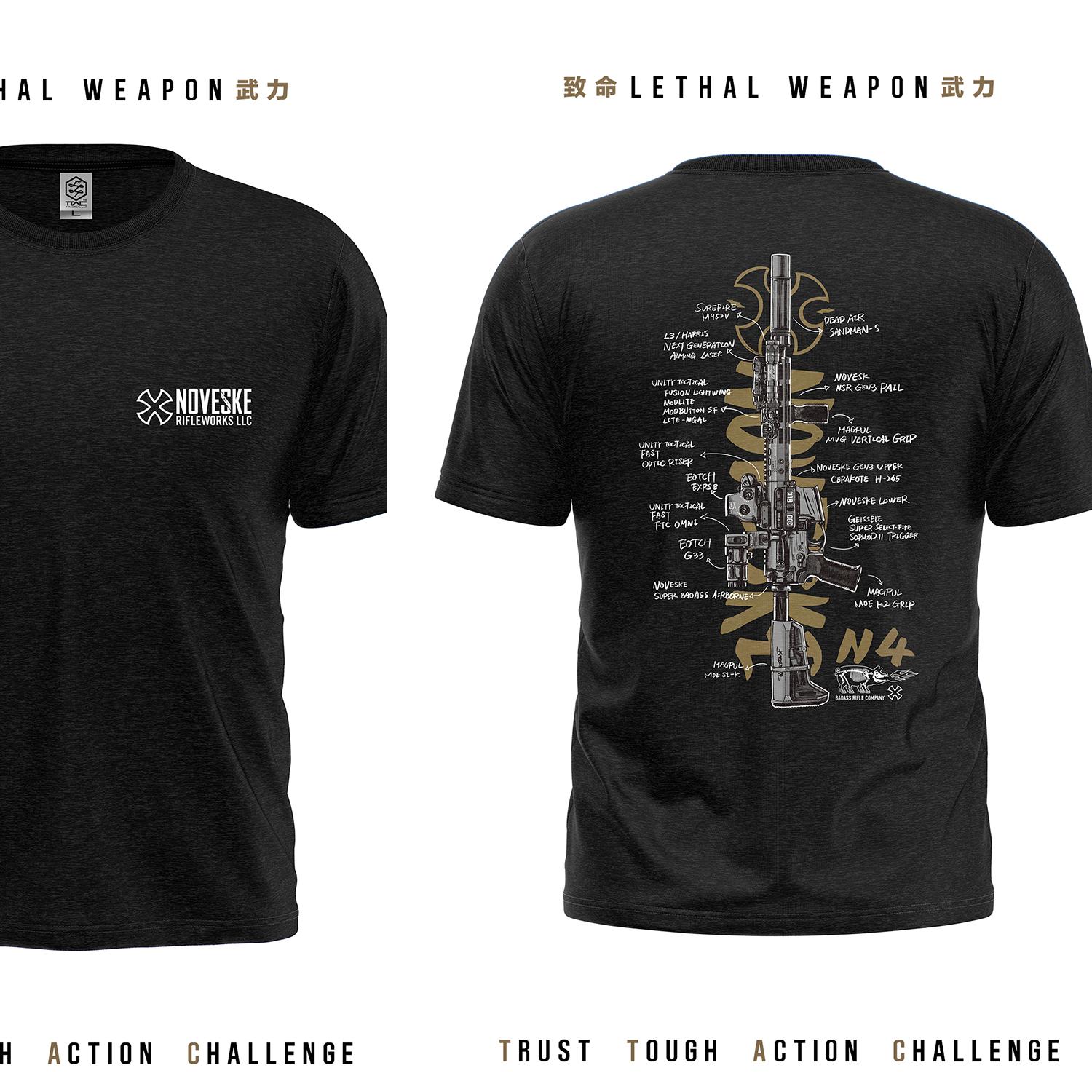 

NOVESKE N4 Tactical Army Fan Club Outdoor Training Competition T-shirt 100% Cotton Original Loose Tops Tee Crew Neck 4XL