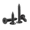 Allen Head Screw M5 M6 M8 Black 304 Stainless Steel Super Ultra-Thin Hex Socket Flat Head Self-Tapping Wood Screws L:10-80mm