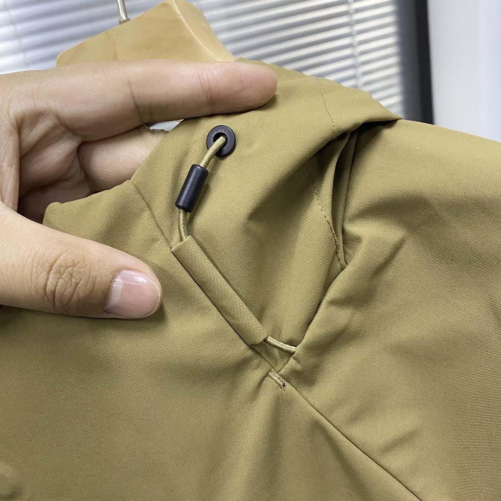 Men's Urban Tech Windproof Waterproof Softshell Jacket with 2K+ Magnetic Buckle for Spring/Autumn