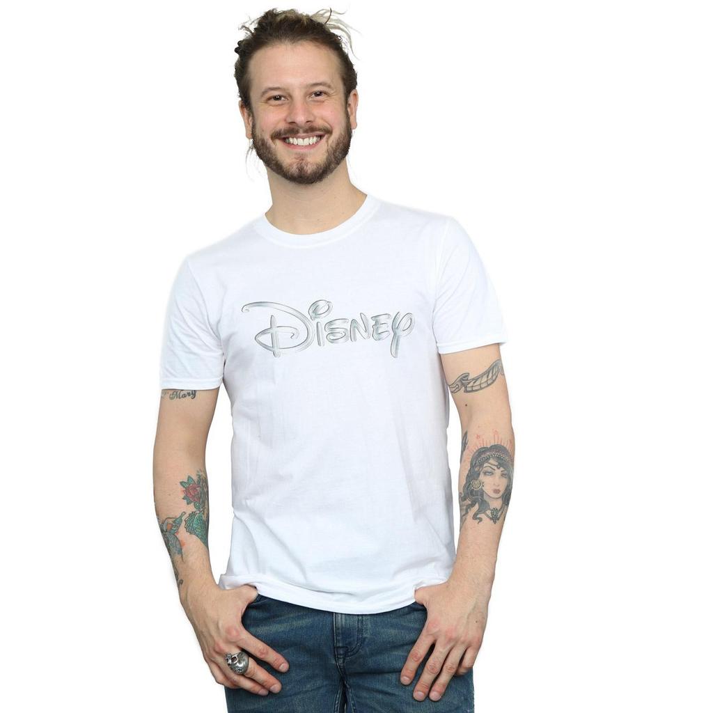 Disney Herren Glacial Logo T-Shirt