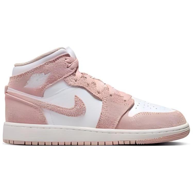 Ny Jordan 1 Mid SE Legend Pink GS FN7432-161