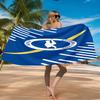 Πετσέτα Παραλίας με Έμβλημα Brighton & Hove Albion, Πετσέτα Παραλίας από Μικροΐνες, Ελαφριά και Γρήγορου Στεγνώματος, για Καλοκαιρινά Ταξίδια, Πισίνα, Δώρο Γενεθλίων