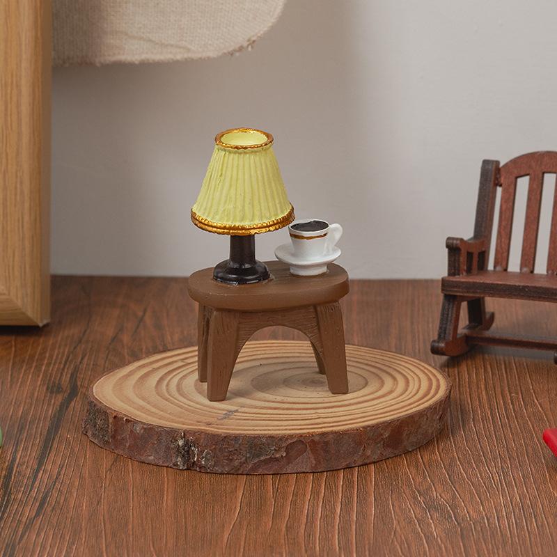 Desktop Decoration Plum Wine Frog Rocking Chair Cute Decorations Healing Decompression Doll Photo Series Wind Station Decoration