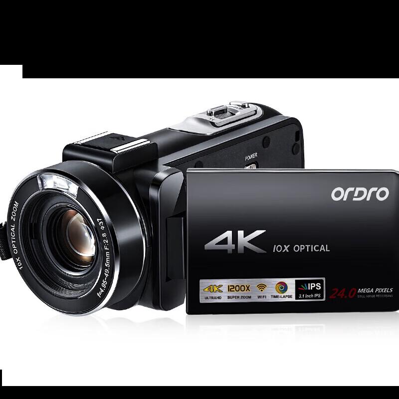 

ORDRO AC7 4K Professional Vlogging & Live Streaming Camcorder (CN version)
