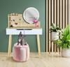 Scandinavian cosmetic dressing table with LED mirror SCANDI