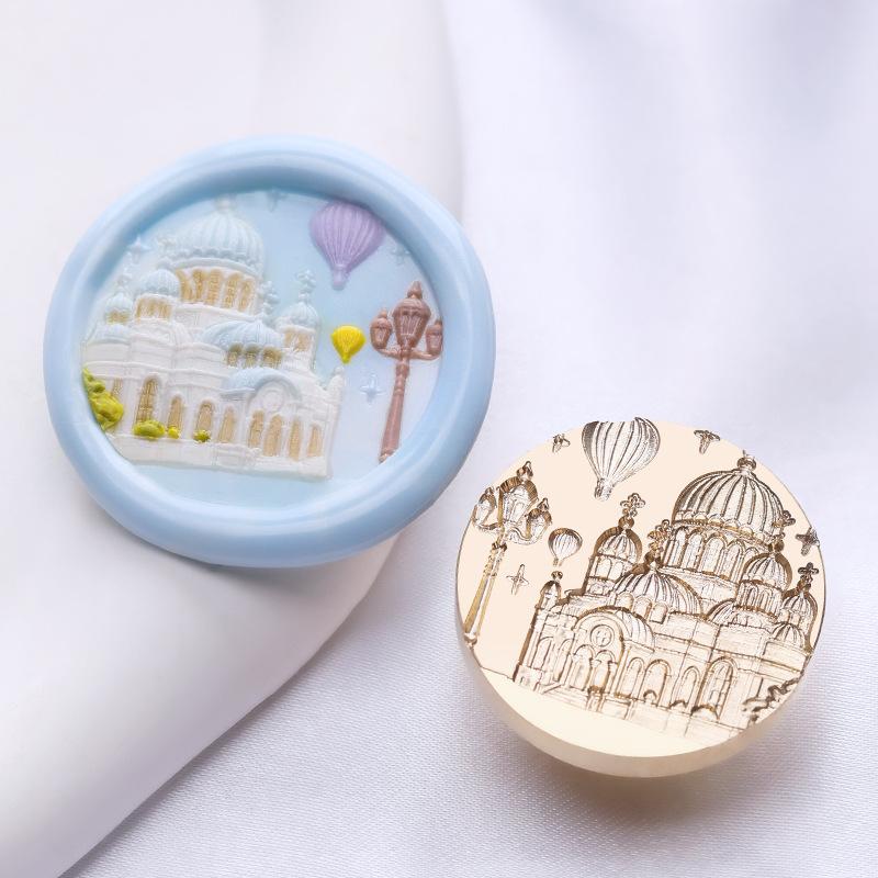 Embossed Call Series Lacquer Seal Head Suitable for Stamps Envelopes Gifts Greeting Cards Wax Sealing Tools