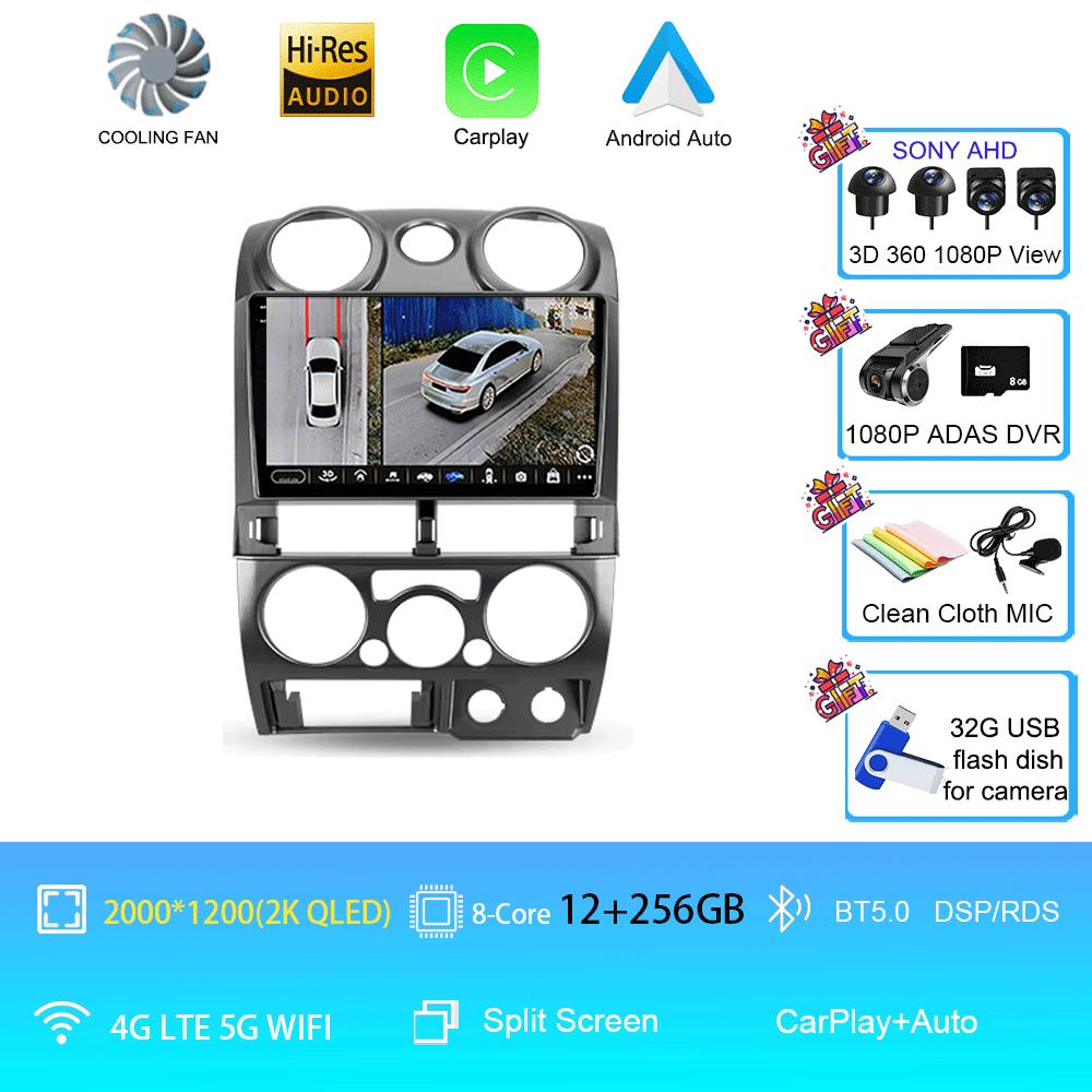 Car Radio Android 14 Carplay For Kia Cerato 3 K3 Forte 2013 2014 2015 2016 2017 2018 Auto Stereo Multimedia Player GPS Navigatio