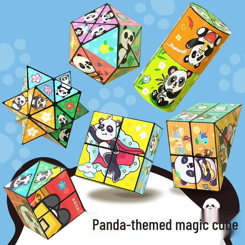 

Infinity Cube Panda: 3D Deformation Building Blocks for Stress Relief