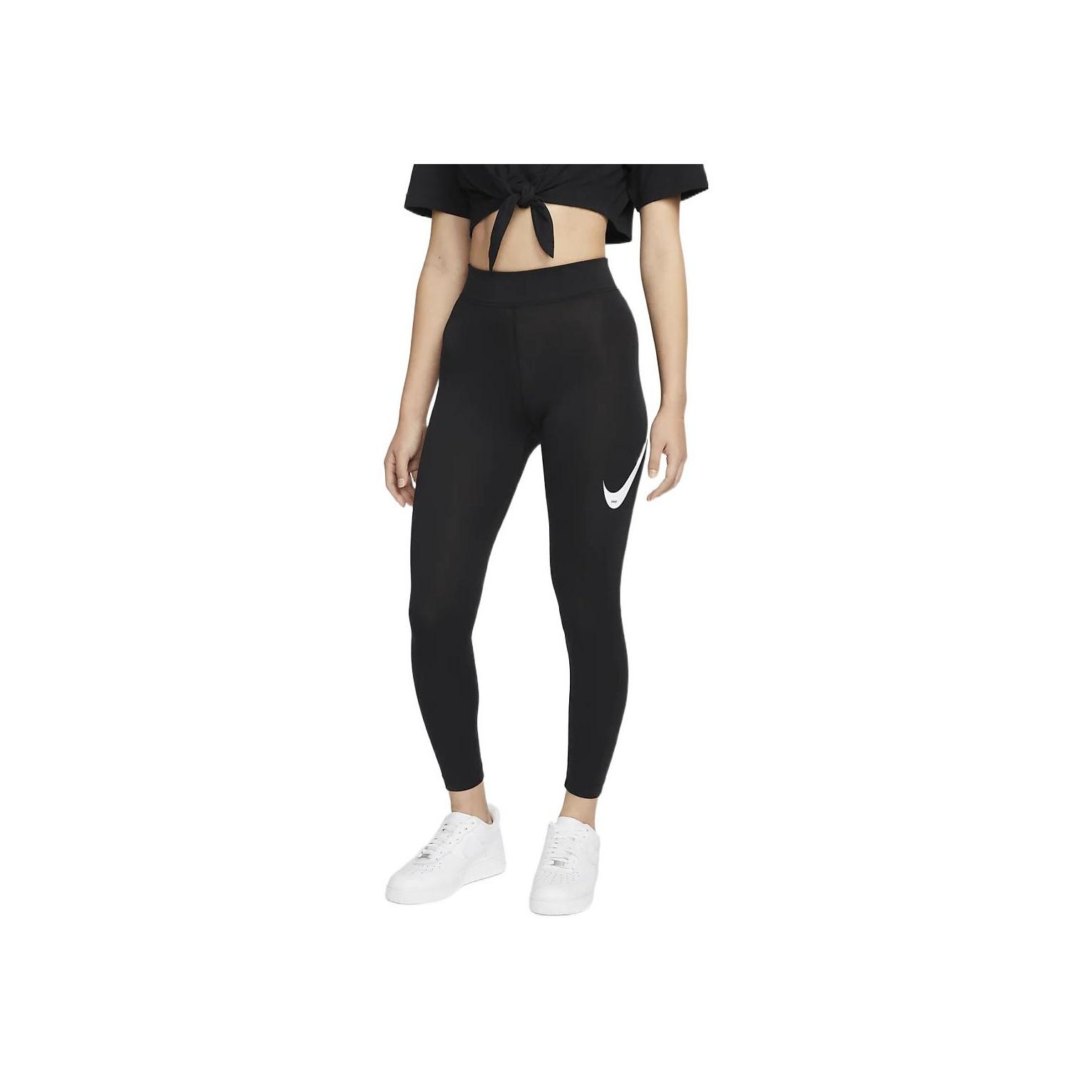 

Nike Solid Logo High Waist Quick Dry Breathable Fitness Pants Women pants Black DM6208-010 XL