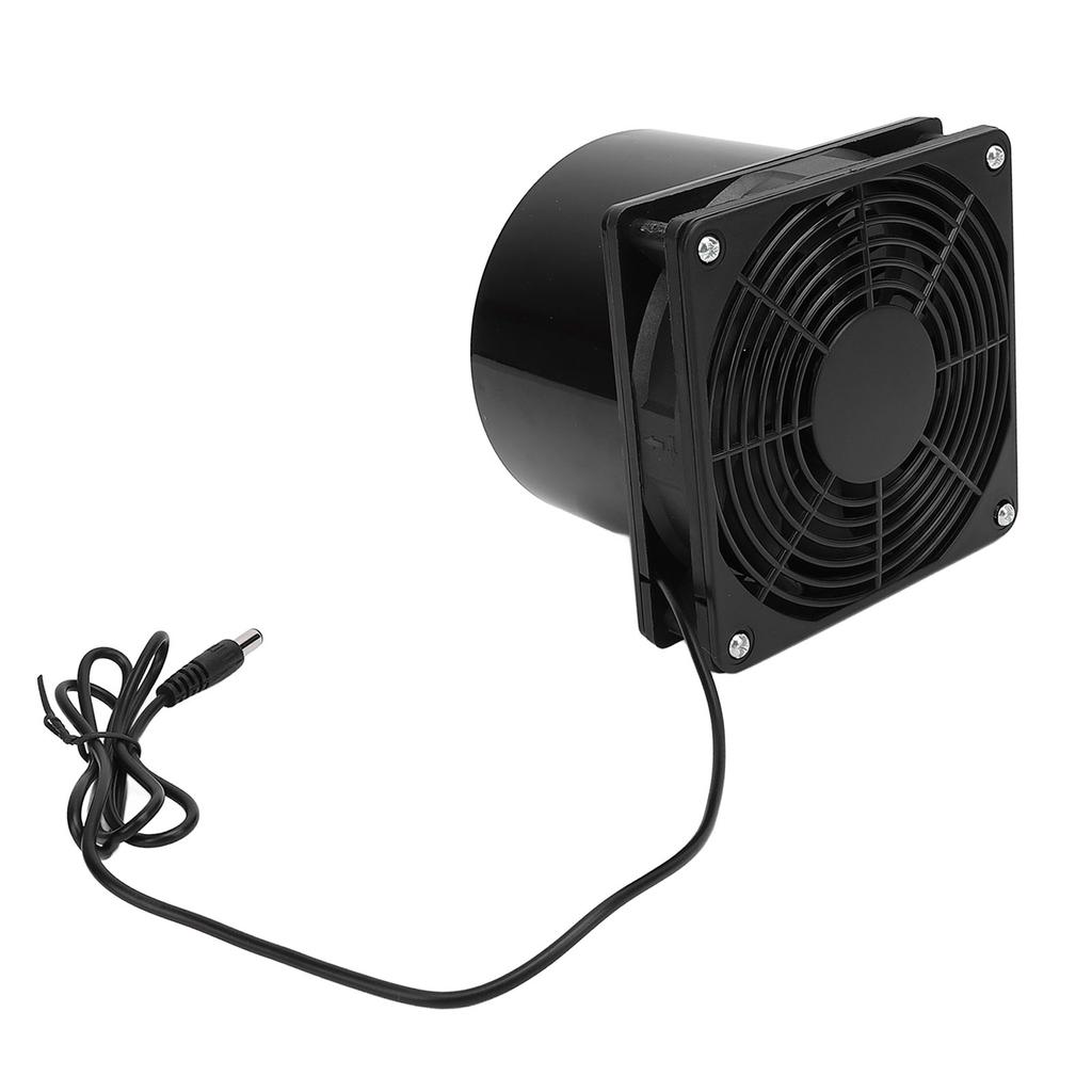 Solar Powered Flange Exhaust Fan 5W Duct Solar Fan 5V Solar Panel Ventilation Fan for Greenhouse Chicken Coop Shed IP65