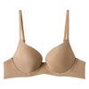 Popular Seamless Girl's Push-Up Shaping Bra - Soft, Thin, Anti-Sagging, and Underwired.