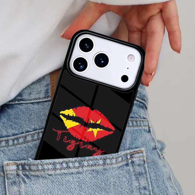 Tigray Flag Phone Case for iPhone 17ProMax 12 13 14 15 16e 17 Pro Max Plus Air Cover