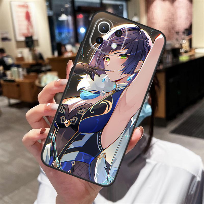 Yelan Genshin Impact Case For Xiaomi 14 15 Ultra 13T 14T 15T Pro 17 Pro Max POCO X7 Pro X3 X5 X6 F5 F6 F7 F8 Cover