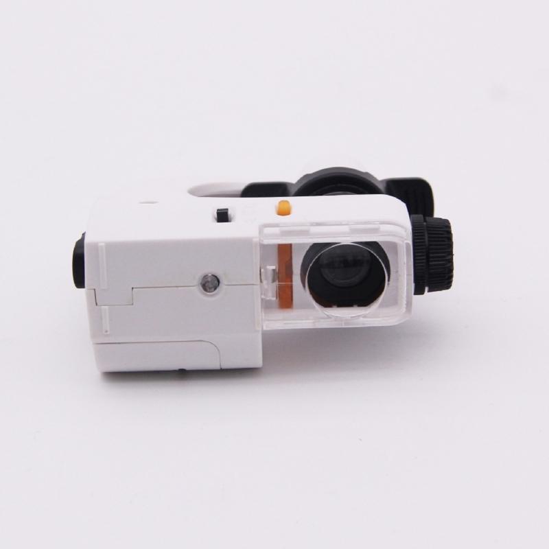 60X Magnification Jewelry Gemstones  Loupes with LED Light Magnifier Lens for Professional Inspection Detailed Observation