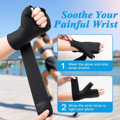 Hand Eispack Handschuh zur Linderung des Karpaltunnelsyndroms Kalttherapie-Packung mit