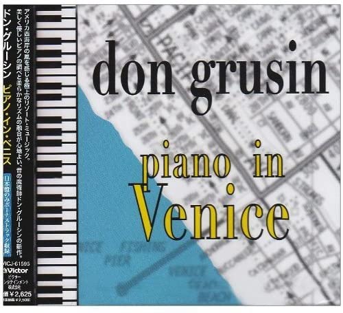 

CD DON GRUSIN - Piano in Venice VICJ61595 Japan Jazz Used