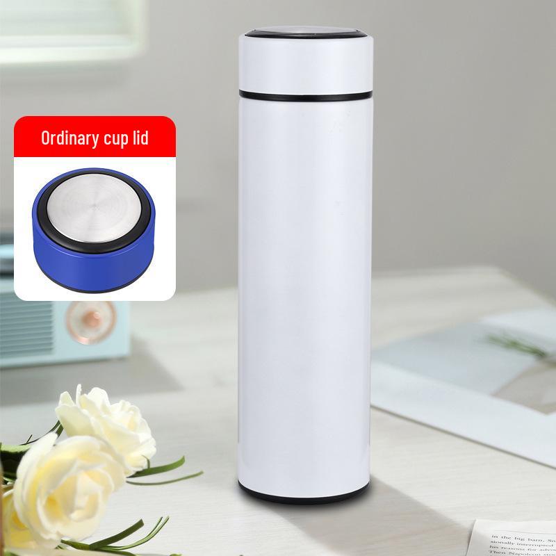 Smart Stainless Steel Insulated Cup with Touch Temperature Display - Office & Business Tea Brewing Gift