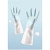 3 Pairs of Cleaning Gloves, Household Cleaning Dishwashing Gloves, Kitchen Dishwashing Gloves, Rubber Thin, Durable, Waterproof, Plastic Thick