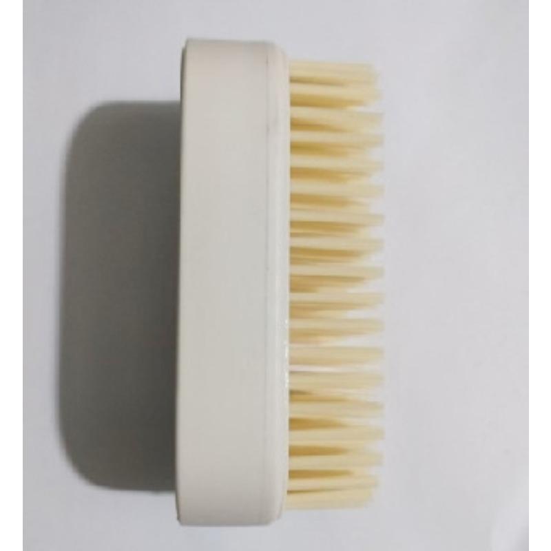 Okrągła ręczna szczotka do butów Szczotka gospodarstwa domowego do prania Delikatna i miękka szczotka do swetrów Owalna pusta szczotka z pralni chemicznej