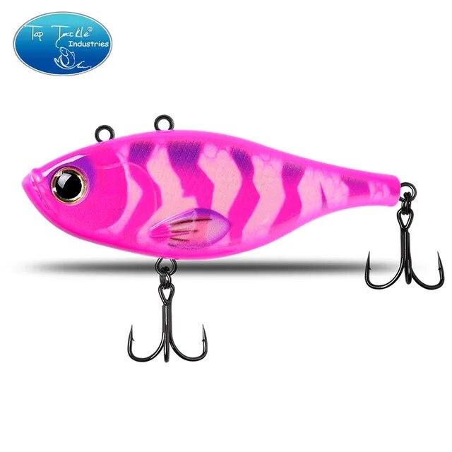 Cf Lure 120mm 55g ABS Plastic Big Quickly Sink VIB Jerk Bait 2 Connect Rings Fishing Lure