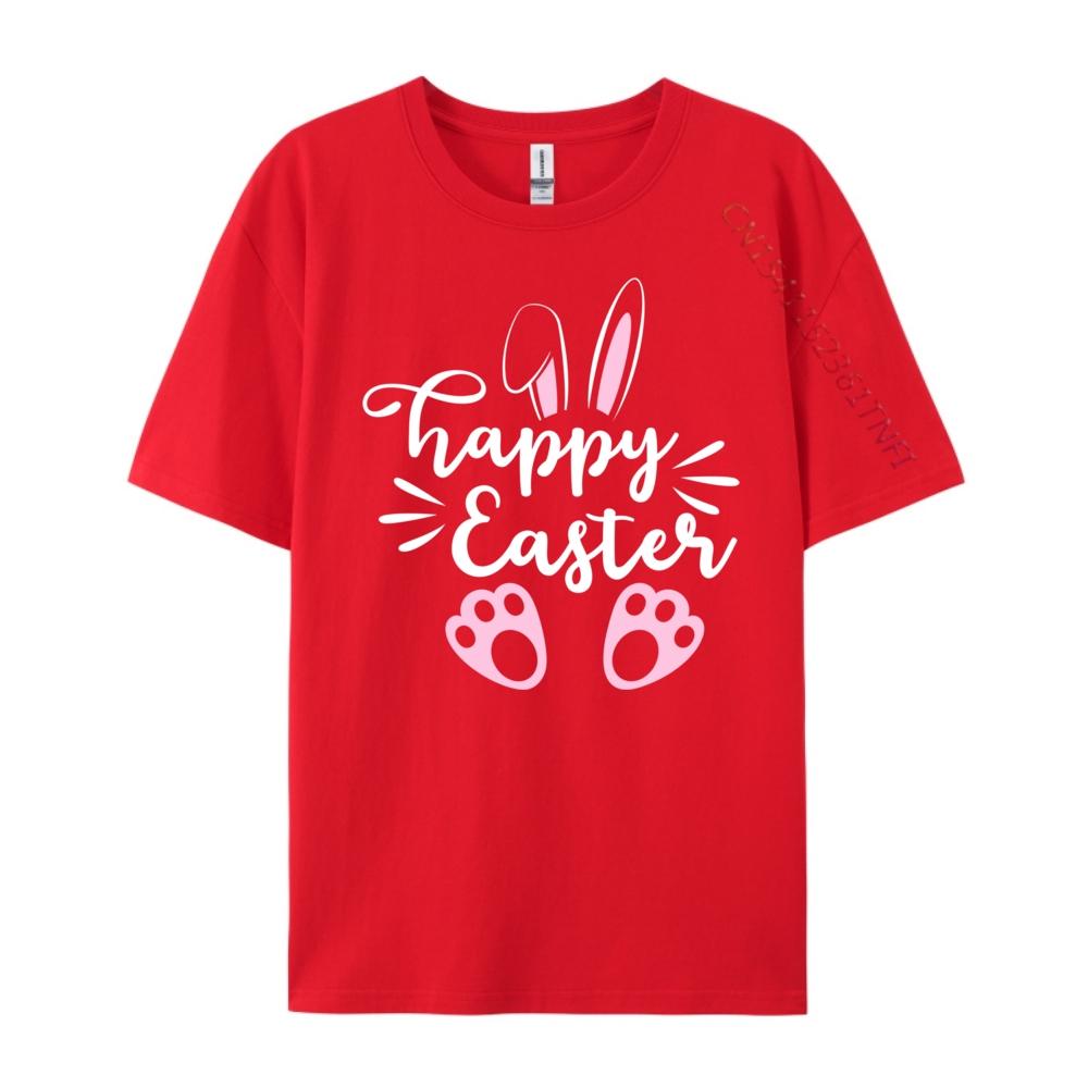 Cute Happy Easter To Every Bunny Easter Squad Shirts Graphic Tee Custom T Shirt Vegan Funny T Shirts Men Oversized T Shirt S