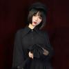 Retro Beret Hat Leather Buckle Painter Hat Warm Octagonal Hat All-match Winter